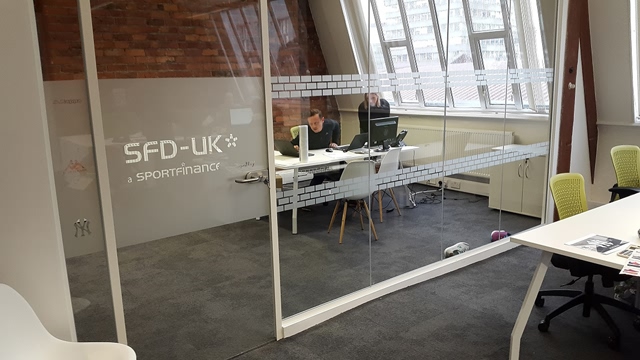 Photo of window graphics